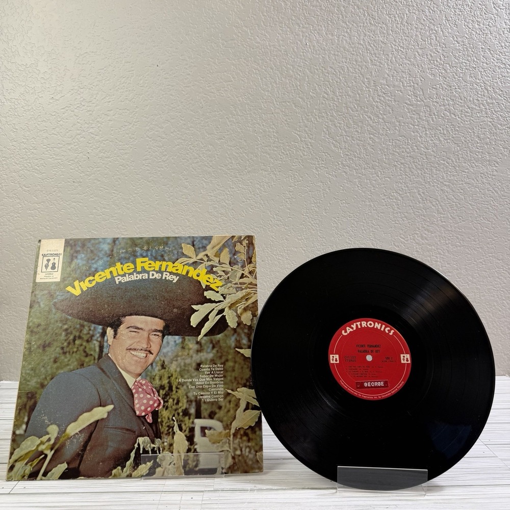 Vicente Fernandez Palabra De Rey Caytronics CYS 1121 Vinyl LP Stereo